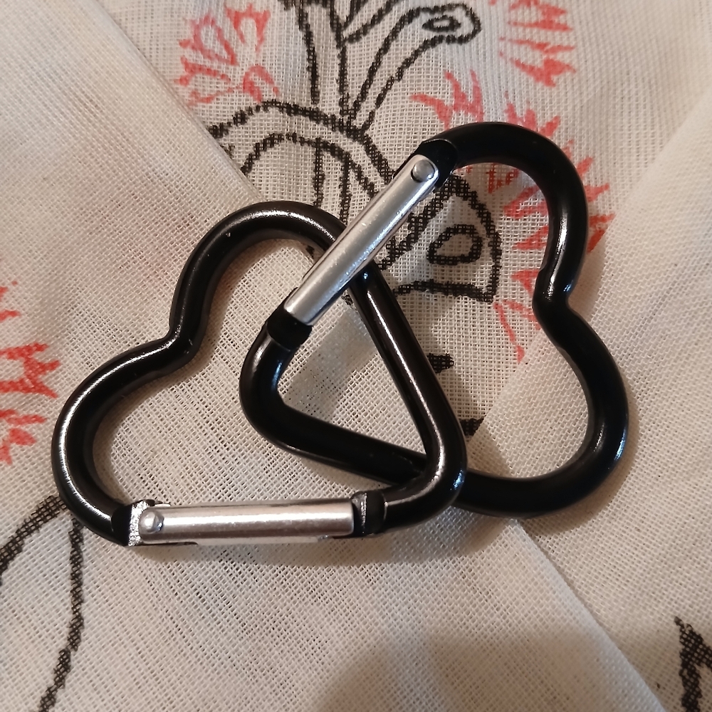 (New) Free People Carabiner Clips (Set of 2)